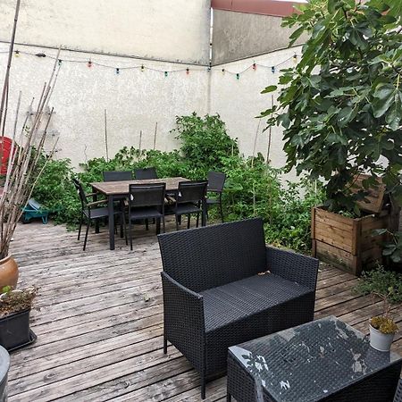 "Maison Verte" - Terrasse - Parking - 10Min Du Metro Montreuil  Eksteriør billede
