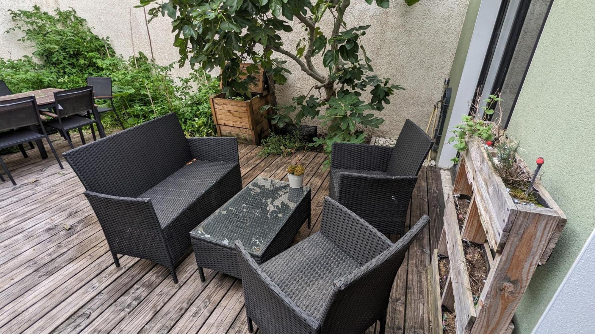 "Maison Verte" - Terrasse - Parking - 10Min Du Metro Montreuil  Eksteriør billede
